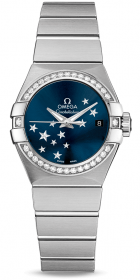 Omega Constellation Co-Axial Orbis Constellation Series Star Watch 27 mm 123.15.27.20.03.001