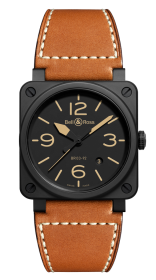 Bell & Ross Instruments BR 03-92 Heritage 42 mm BR0392-HERITAGE-CE
