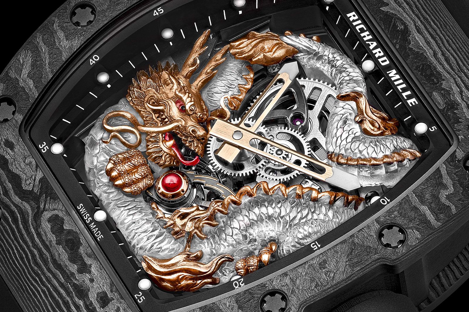 Встречайте — Richard Mille RM 57-03 Tourbillon Sapphire Dragon