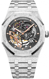 Audemars Piguet Royal Oak Frosted Gold Double Balance Wheel Openworked 41 mm 15407BC.GG.1224BC.01