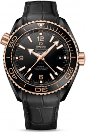 Omega Seamaster Planet Ocean 600m Co-Axial Master Chronometer GMT Deep Black 45.5 mm 215.63.46.22.01.001