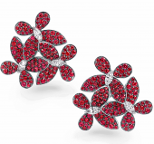 Серьги Graff Triple Pav? Butterfly Cluster Earrings
