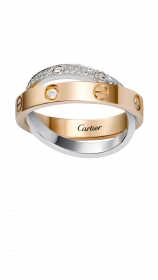 Кольцо Cartier Love Ring Diamond-Paved, артикул: B4094600