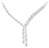 Колье Graff Classic Graff Pear Shape Diamond Cross-over Necklace RGN 591