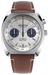 Alpina Startimer Pilot Heritage Chronograph Silver 42 mm AL-727SS4H6
