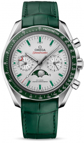Omega Speedmaster Two Counters Co-Axial Chronometer Moonphase Chronograph 44.25 mm 304.93.44.52.99.003