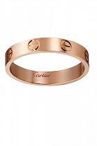 Обручальное кольцо Cartier Love Wedding Band, артикул: B4085200