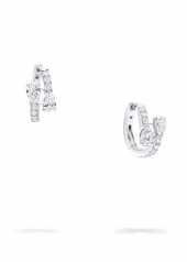Серьги Graff Duet Diamond Hoop Earrings RGE1564