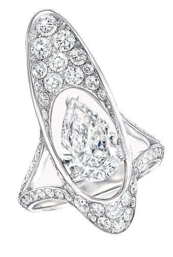 Кольцо Graff Tribal Gateway Diamond High Jewellery Ring RGR816