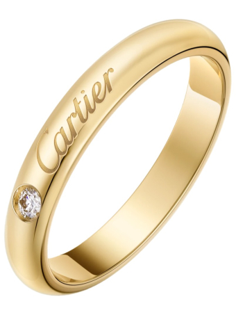 Обручальное кольцо Cartier C de Cartier 1 Diamond B4243052