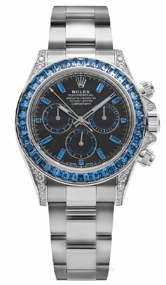 Rolex Daytona Cosmograph Obsidian Dial 40 mm 126599TSA CUSTOM