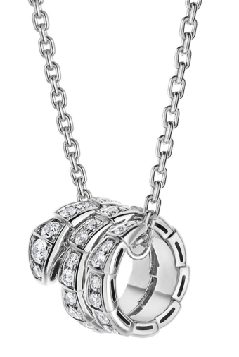 Подвеска Bvlgari Serpenti Viper Pendant Necklace 357796
