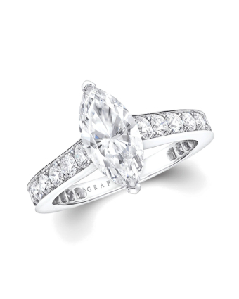 Кольцо для помолвки Graff Flame Marquise Cut Diamond Engagement Ring MPV01