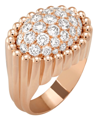 Кольцо Van Cleef & Arpels Perlee Diamonds Pave VCARP6AR00