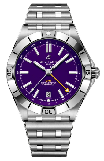 Breitling Chronomat Automatic GMT 40 mm NFL Minnesota Vikings Edition A32398C31Q1A1