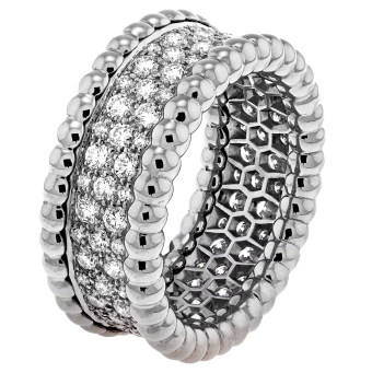 Кольцо Van Cleef & Arpels Perlee Diamants VCARPJMH00