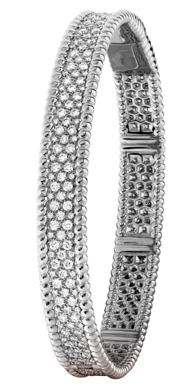 Браслет Van Cleef & Arpels Perlee Diamants Medium VCARN9Q100