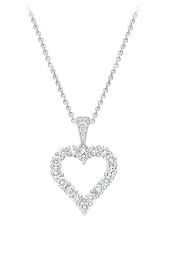 Подвеска Graff Classic Graff Diamond Heart Silhouette Pendant RGP 048