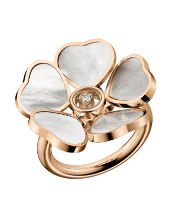 Кольцо Chopard Happy Hearts Flowers Ring 82A085-5300