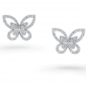 Серьги Graff Butterfly Silhouette Mini Earrings RGE 1574