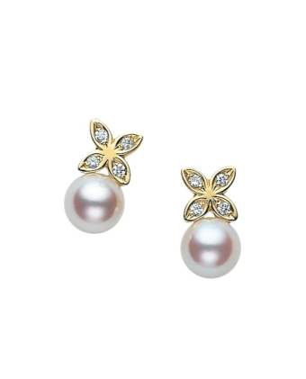 Серьги Mikimoto Pierced Earrings PE-1392PK
