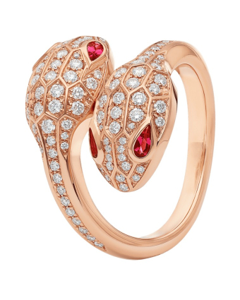 Кольцо Bvlgari Serpenti Seduttori Ring 358084