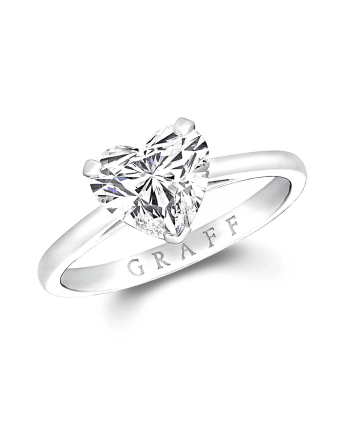Кольцо для помолвки Graff Paragon Heart Shape Diamond Engagement Ring HS01