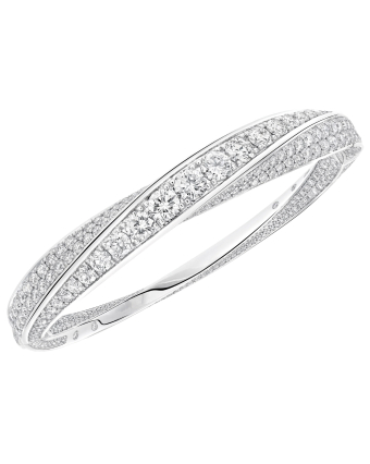 Браслет Graff Spiral Diamond Bangle RGB726