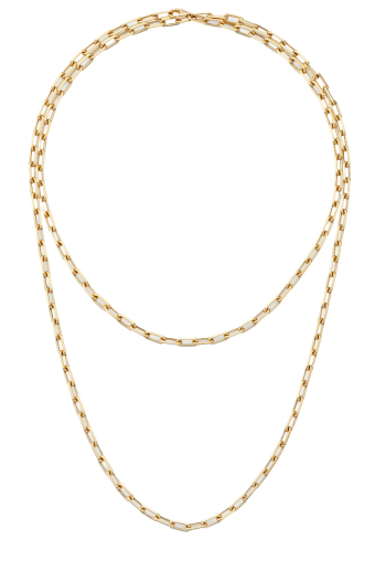 Колье Cartier Santos de Cartier Long Necklace Chain Small B7225010