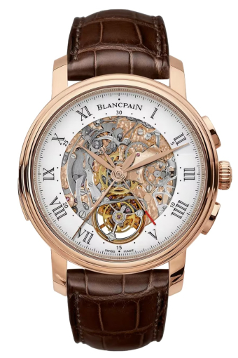 Blancpain Villeret Carrousel Repetition Minutes Chronographe Flyback 45 mm 2358 3631 55B