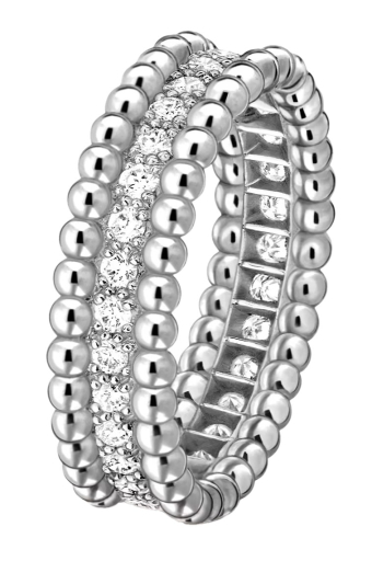 Кольцо Van Cleef & Arpels Perlee Diamants VCARP4E200