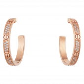 Серьги Cartier Love Diamonds Earrings, артикул: N8515192