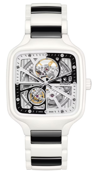 Rado True Square Automatic Open Heart Diamonds 38 mm R27073752 Limited Edition