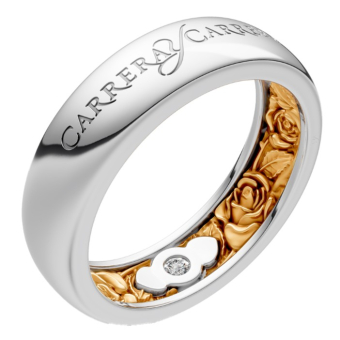 Обручальное кольцо Carrera Y Carrera Infinito Beauty Inside Roses 0134.5