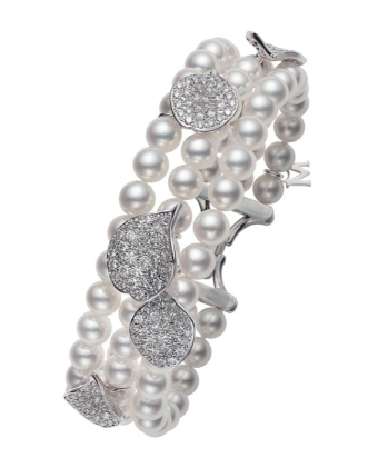 Браслет Mikimoto Les Petales Place Vendome Bracelet WD-1626GU