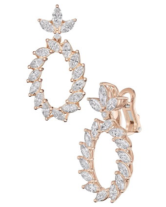 Серьги Chopard L'Heure du Diamant Marquise Earrings 84A062-5001