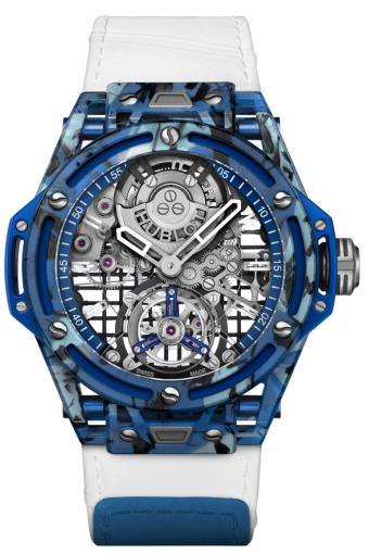 Hublot Big Bang Tourbillon Novak Djokovic Goat Edition Blue 44 mm 429.QKB.0120.NR.DJO26
