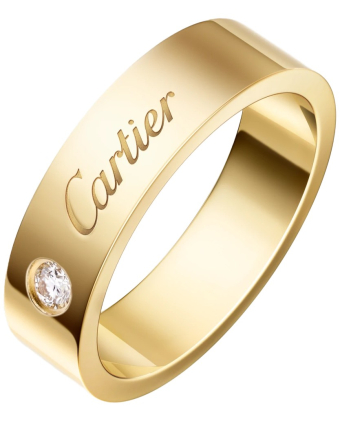 Обручальное кольцо Cartier C de Cartier 1 Diamond B4247152