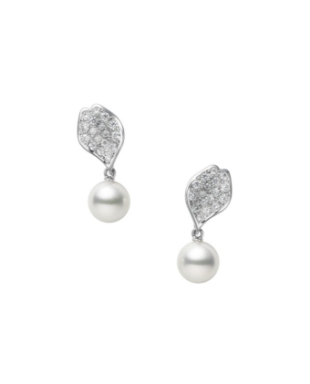 Серьги Mikimoto Les Petales Place Vendome Pierced Earrings PE-1796PU