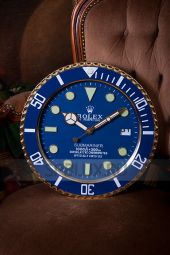 Настенные часы Rolex Submariner Blue Dial