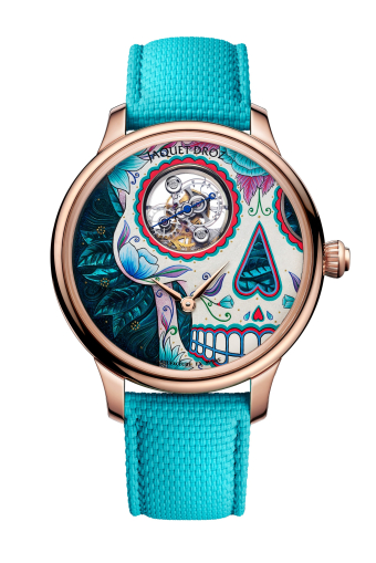 Jaquet Droz Tourbillon Red Gold - Catrina Skull 39 mm J0130130021