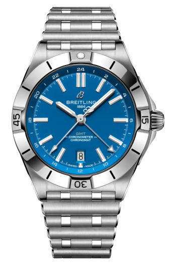 Breitling Chronomat Automatic GMT 40 mm NFL Detroit Lions Edition A32398B31C1A1