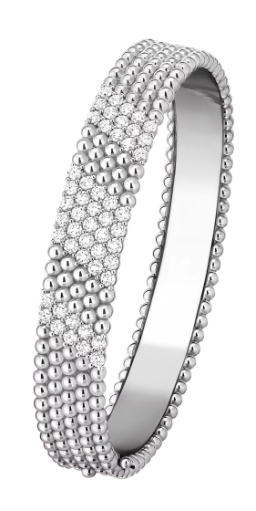 Браслет Van Cleef & Arpels Perlee Diamants Medium VCARPFYG00