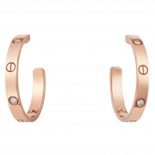 Серьги Cartier Love Diamonds Earrings, артикул: B8301433