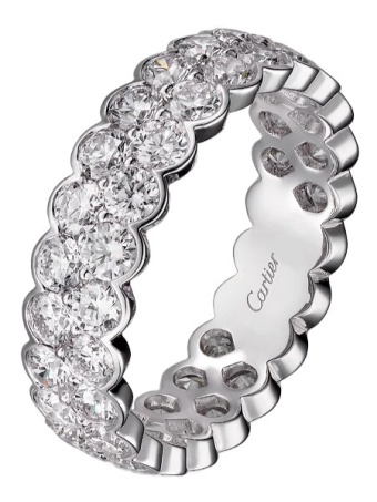 Обручальное кольцо Cartier Broderie de Cartier Diamonds N4744952