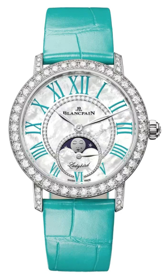 Blancpain Ladybird Colors Phases De Lune 34.9 mm 3662A 1954 55B