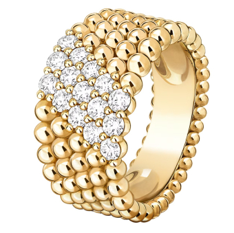 Кольцо Van Cleef & Arpels Perlee Diamants VCARP7UT00