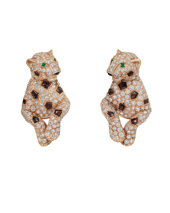 Серьги Cartier Panthere de Cartier Earrings Paved H8001309