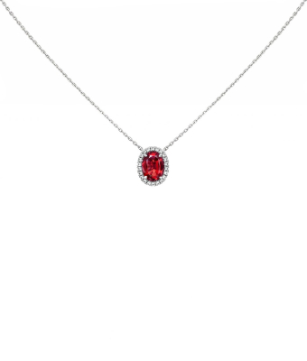 Кулон Cartier Destinée Oval-Cut Ruby Paved N7424327