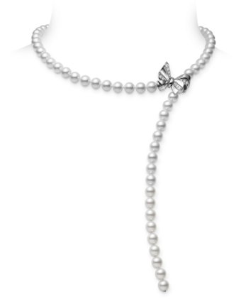 Колье Mikimoto Jeux de Rubans Necklace KZ-1610GZ